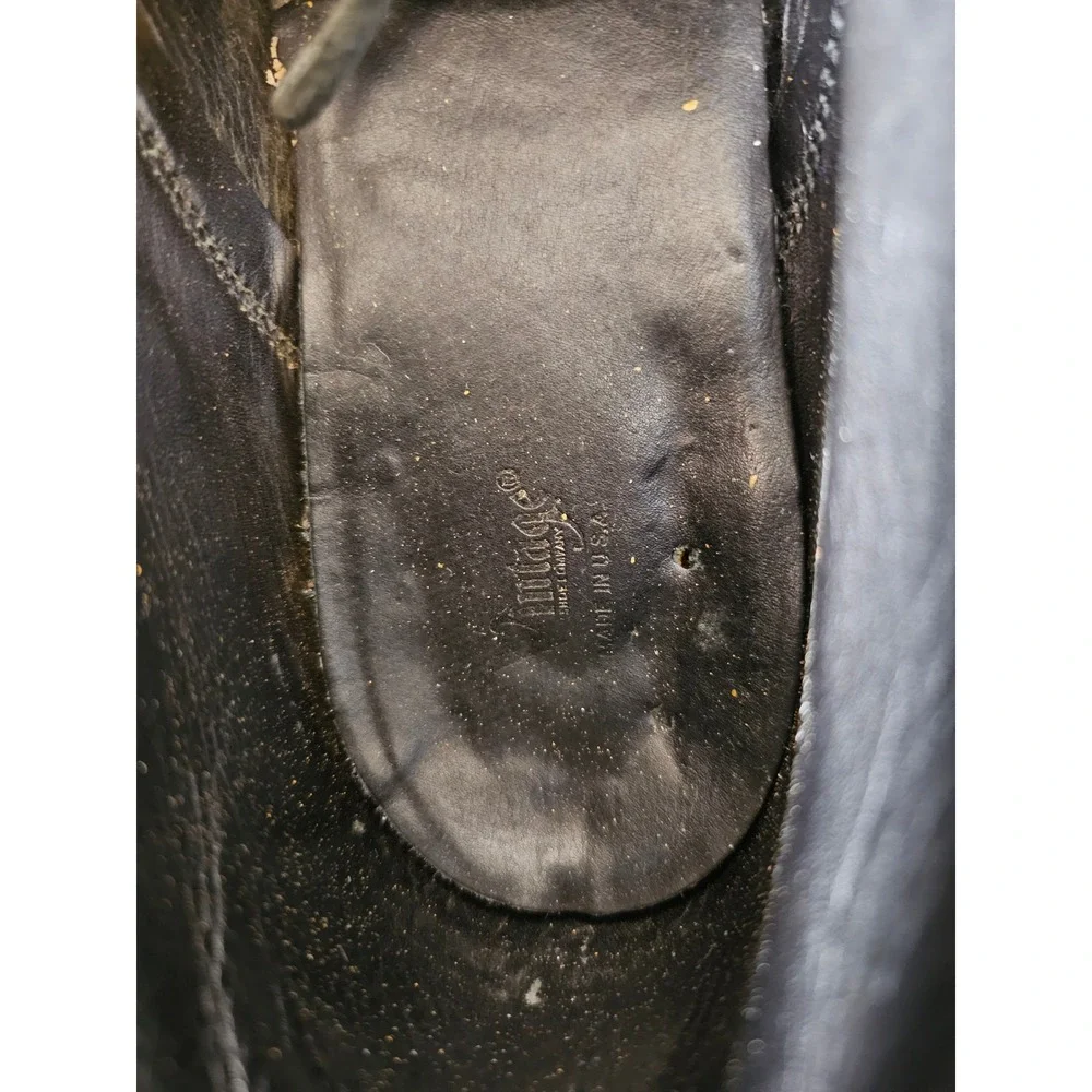 Vintage Shoe Company Black Leather Chucca Streetwear Smart Casual Boots sz 12M‎